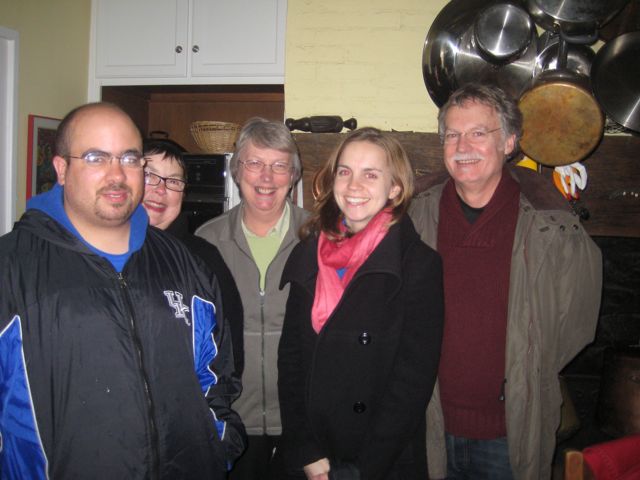 Martin, Lillee, Sue, Sarah, Phil