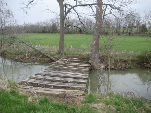 Bridge over the creek