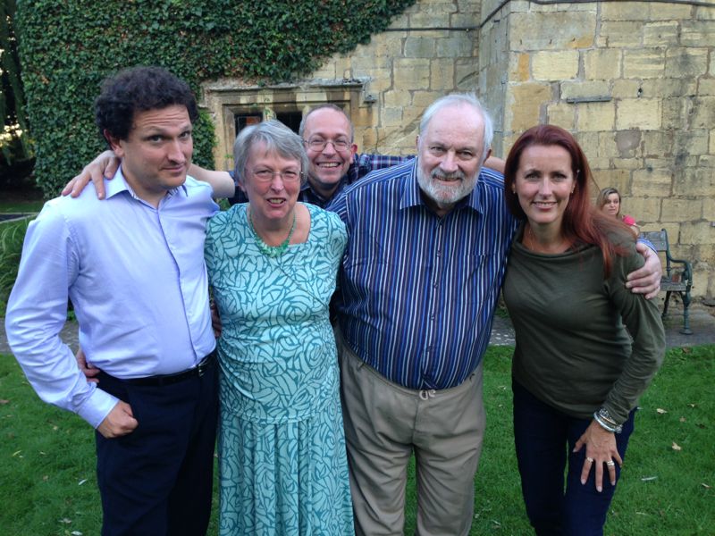 Sue, Dave with their three children