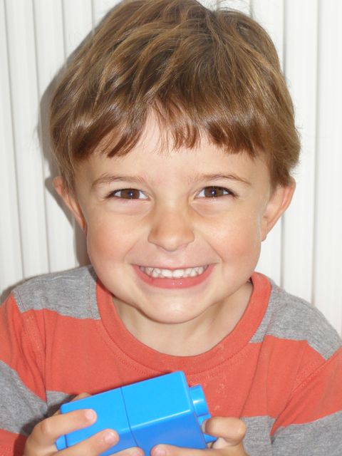 Her little brother Simon will go to playgroup too.