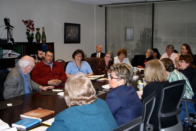 Explaining his view of what is going on