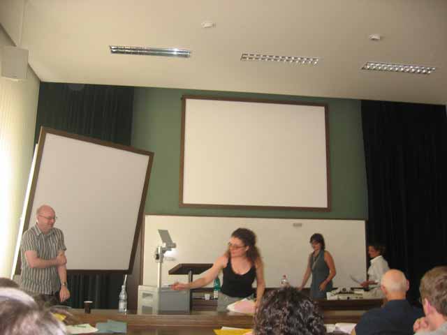 Eddie's PhD student Maria Doritou