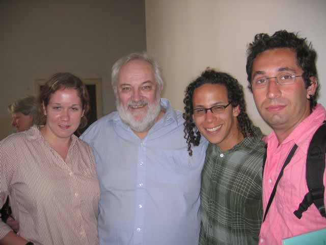 Coffee with Sarah Dalton, Pablo, Victor