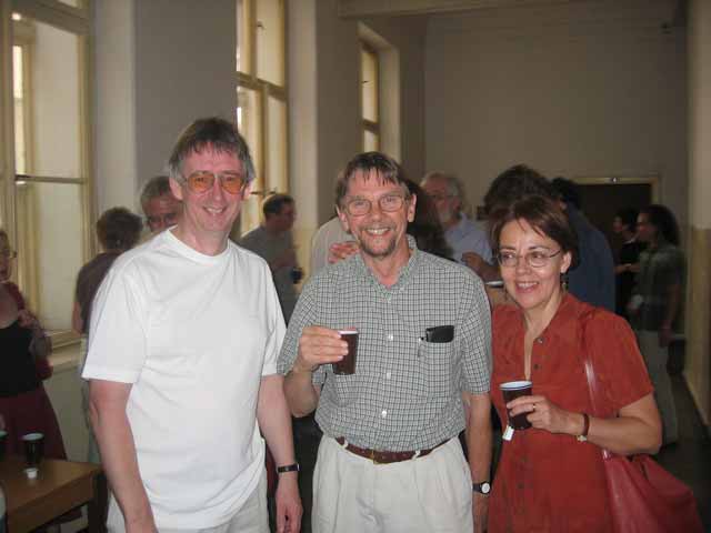 Keith Jones, John Olive, Joanna Mamona-Downs