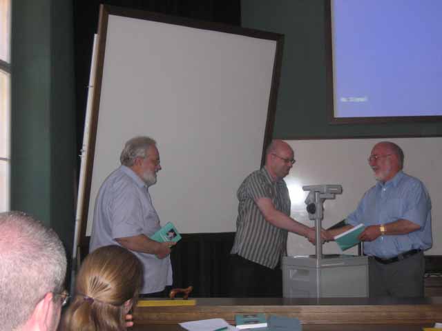 with a presentation to David & Eddie