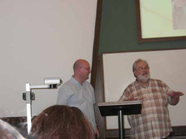 David gives the opening talk