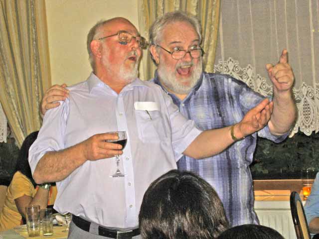 We're going to leave you now!