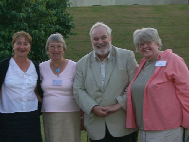 Kath, Sue, David and Jane close up