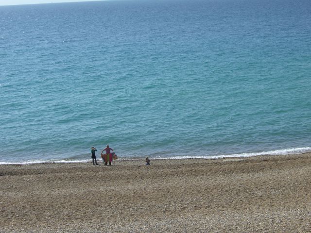 By the sea in September