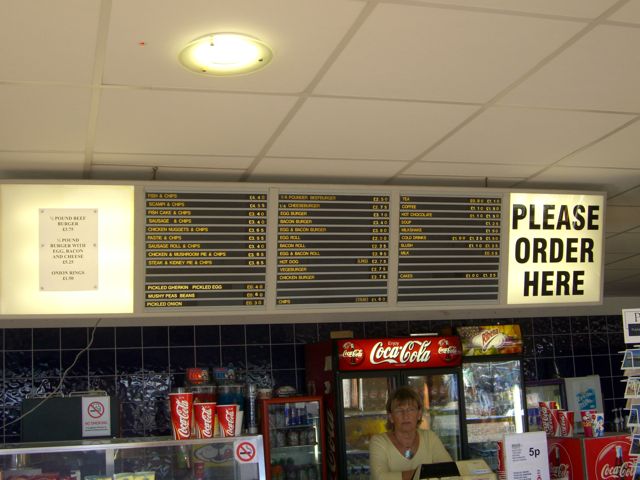 Fish & Chips £4.40.