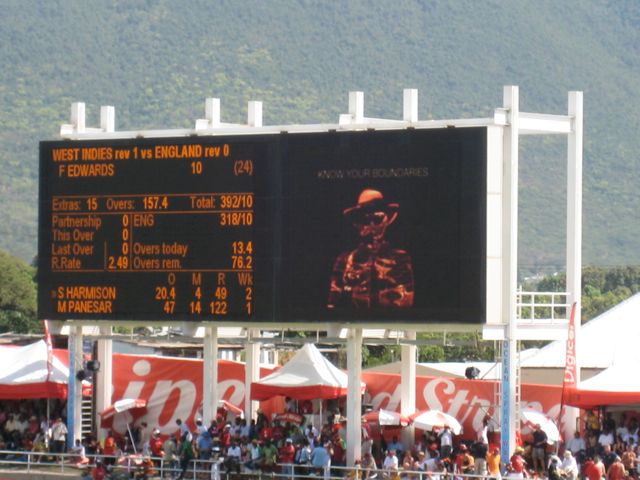 West Indies make 392 all out on the fourth day