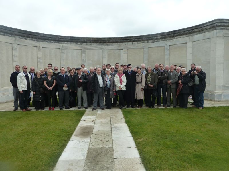 Everyone at Tyne Cot