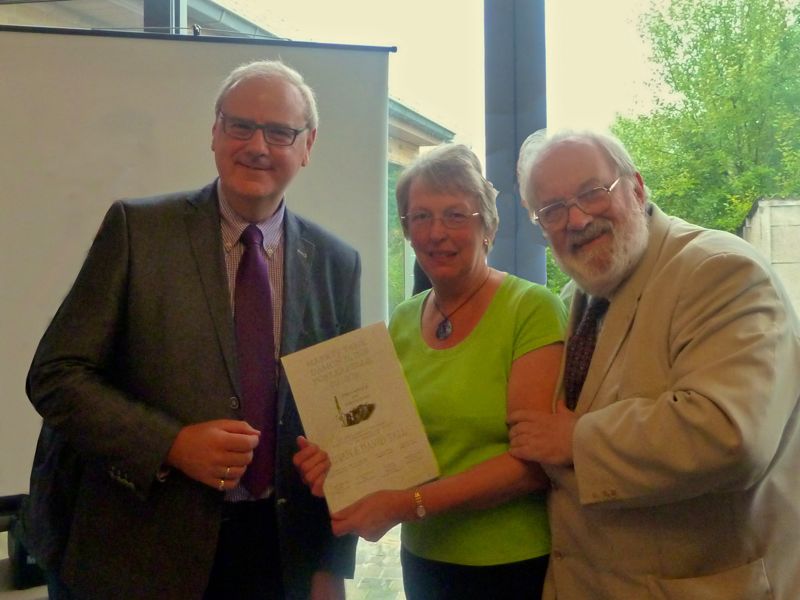 The Mayor of Langemark-Poele Capelle with Susan & David Tall