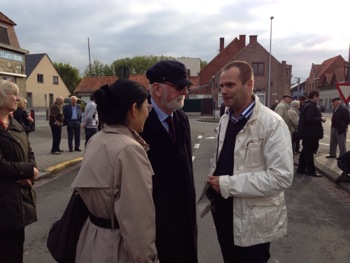 Luc with Noel and Mrs Coghlan