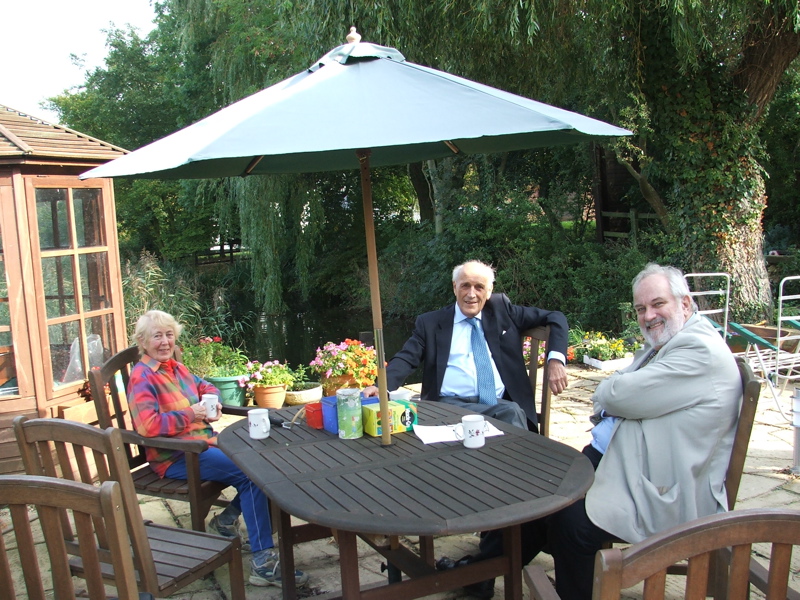 picking up Geoff Cooksey at Milton Keynes